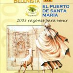 Cartel XLI Congreso Nacional Belenista - El Puerto de Santa María 2003