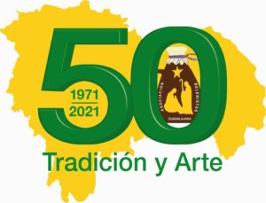 Isologo del 50.º aniversario de la Asociación de Belenistas de Guadalajara