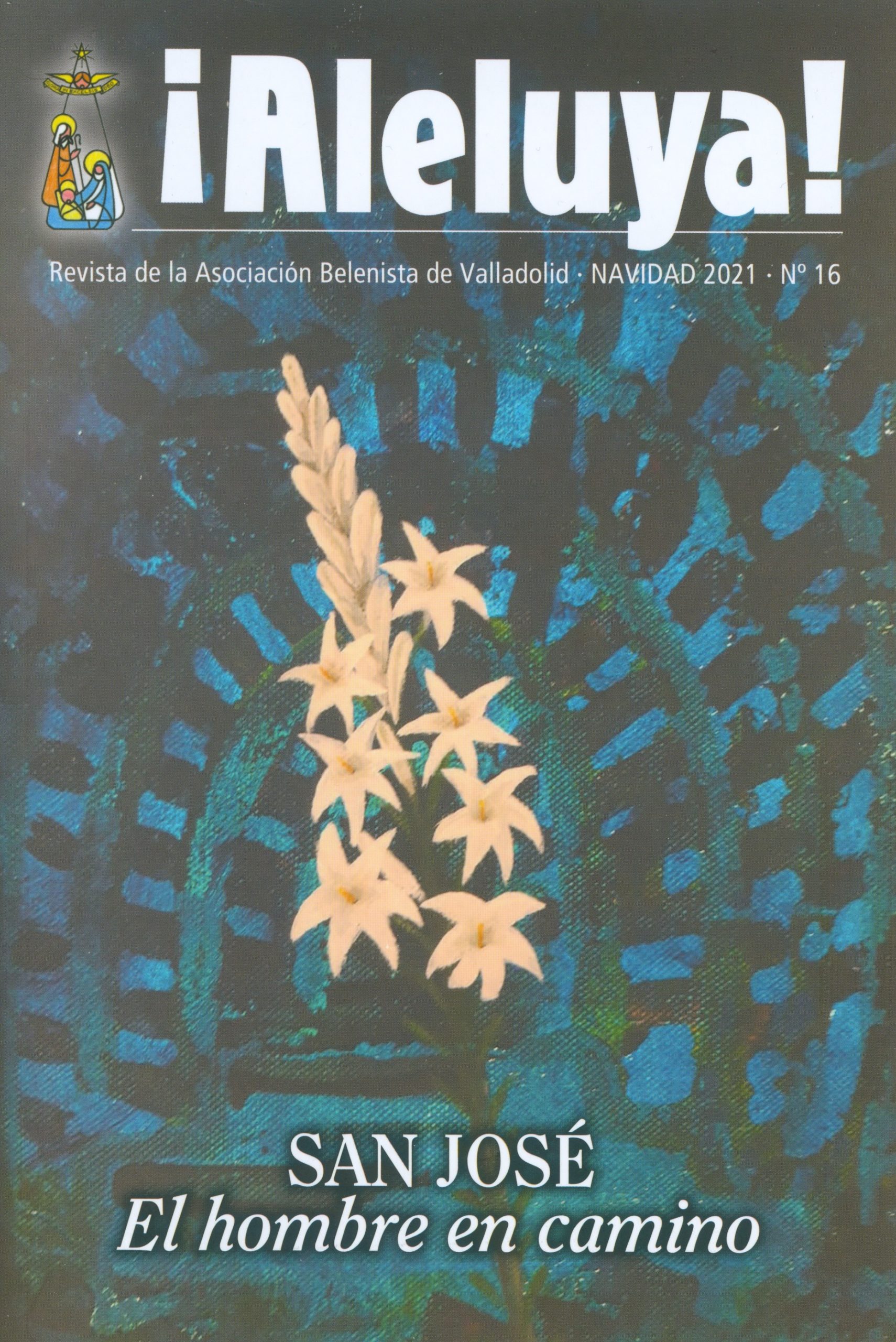 Portada de la revista ¡Aleluya! n.º 16 - Asociación Belenista de Valladolid (2021)
