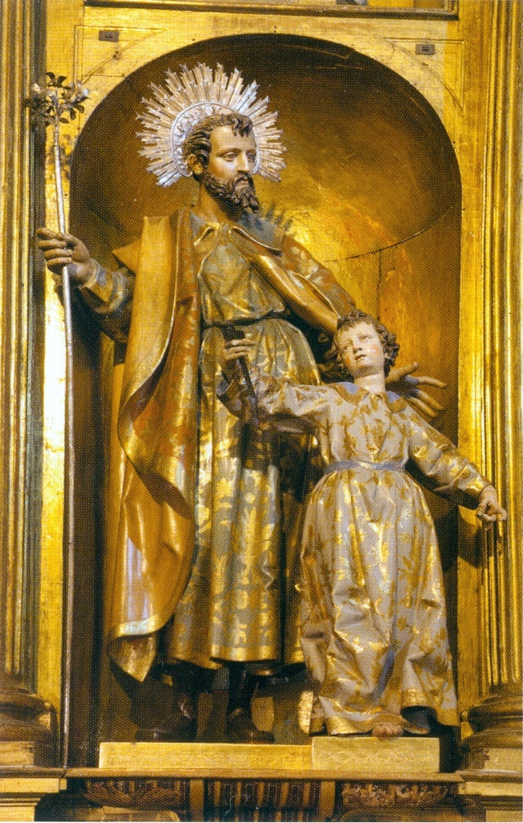 San José Custodio de Cristo. Gregorio Fernández 1619. Carmelo de Valladolid