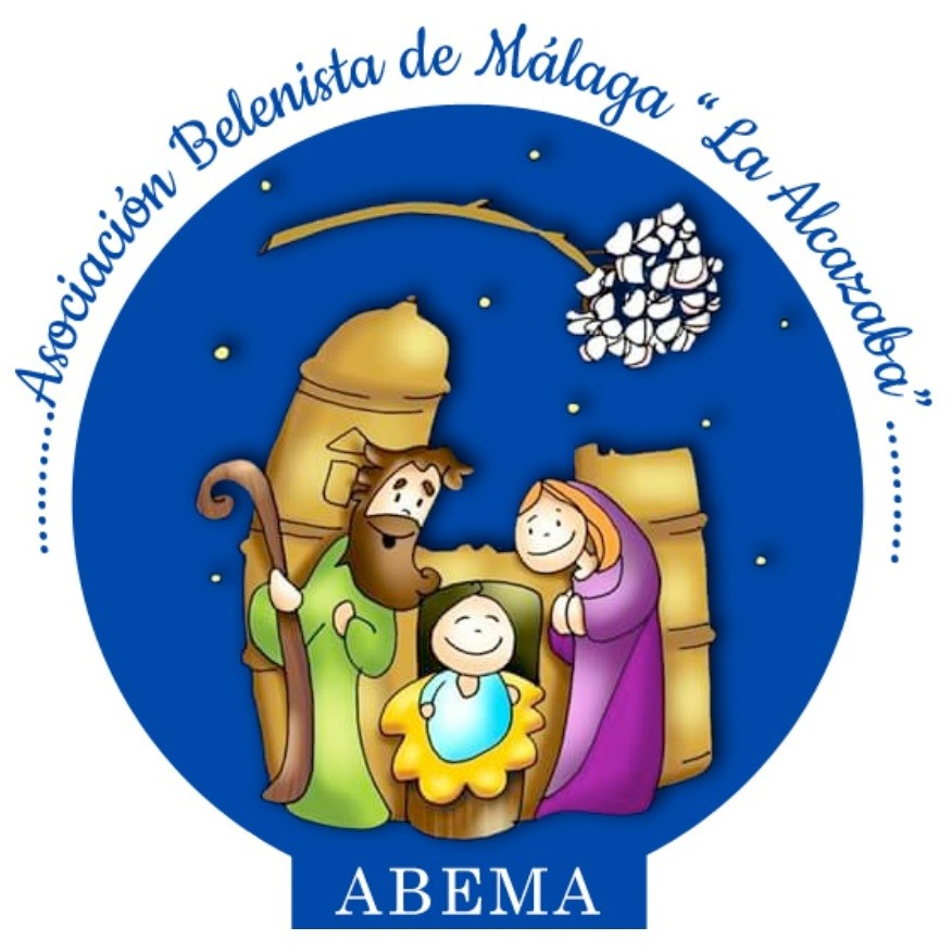 Imagotipo de la Asociación Belenista de Málaga La Alcazaba