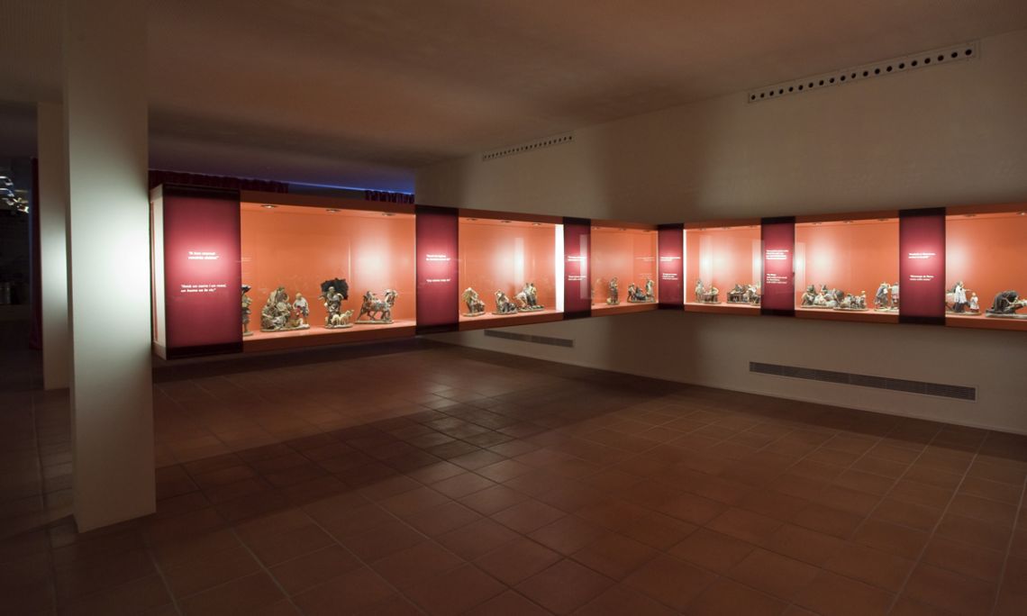 La Sala Traité del Museo de la Vida Rural en Espluga de Francolí muestra una colección única de etnografía rural, con un total de 84 esculturas
