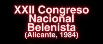 Imagen Destacada - XXII Congreso Nacional Belenista. Alicante, 1984 (Asociación de Belenistas de Alicante)