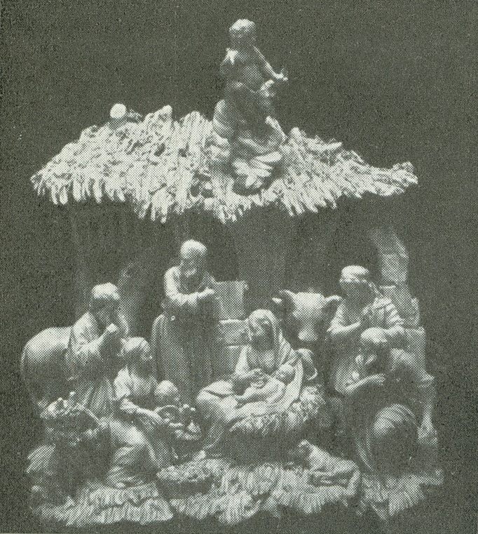 «Adoración de Pastores». Porcelana de Viena, obra de 1760 (Schlossmuseum, Berlín).