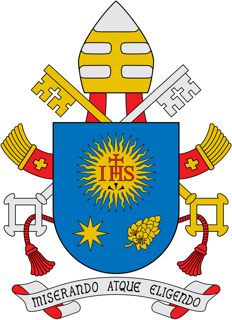Escudo papal de Francisco (Jorge Mario Bergoglio)