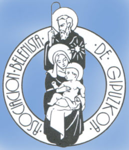 Isologo de la Gipuzkoako Belenzaleen Elkartea «Francisco de Asís» Asociación Belenista de Gipuzkoa