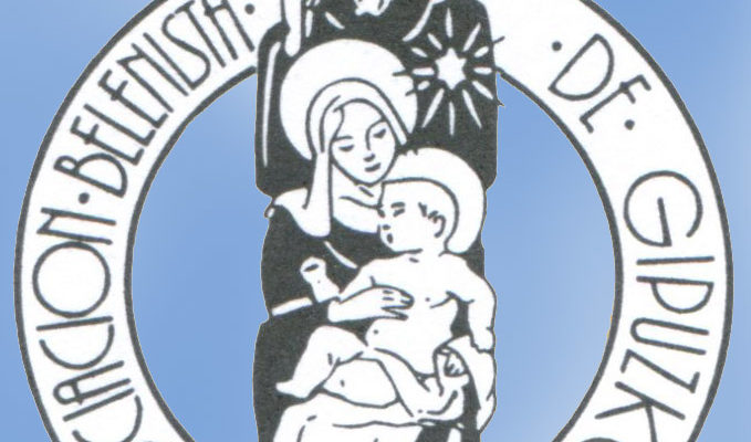 Isologo de la Gipuzkoako Belenzaleen Elkartea «Francisco de Asís» Asociación Belenista de Gipuzkoa