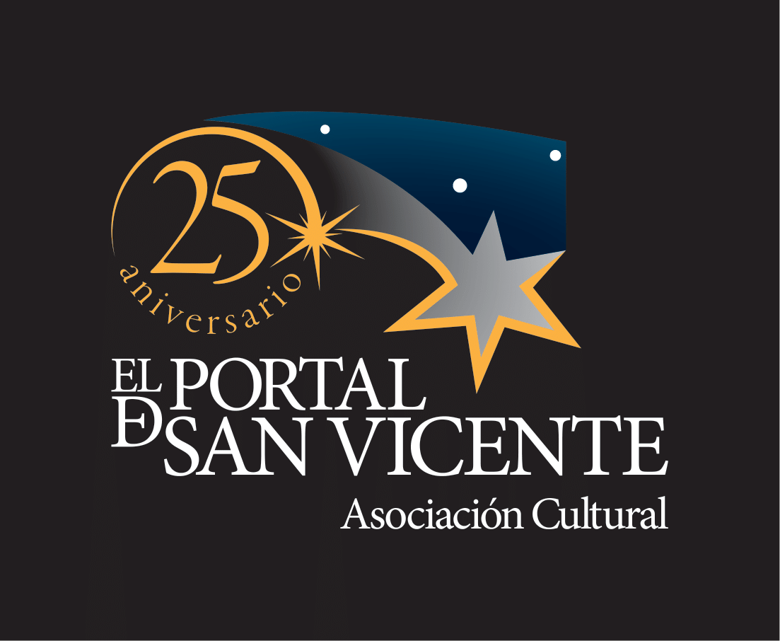 Imagotipo 25 aniversario de la Asociación Cultural «El Portal de San Vicente»