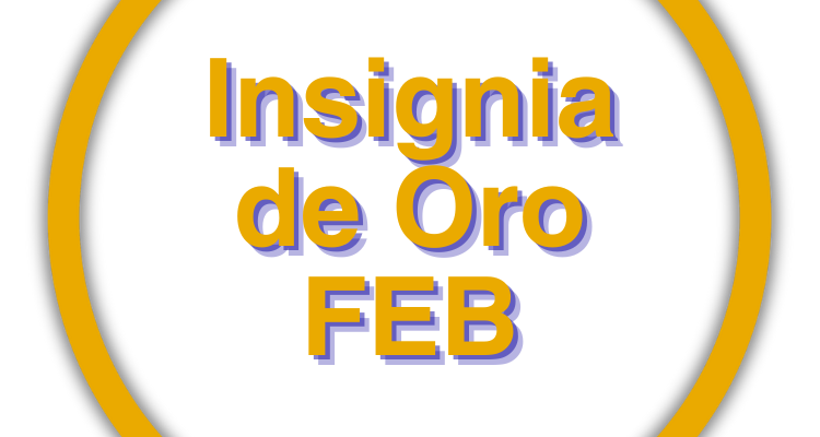 Imagen Destacada - Insignia de Oro FEB