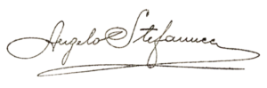 Firma de Angelo Stefanucci