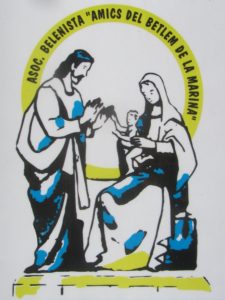 Isologo de la Asociación Belenista Amics del Betlem de La Marina