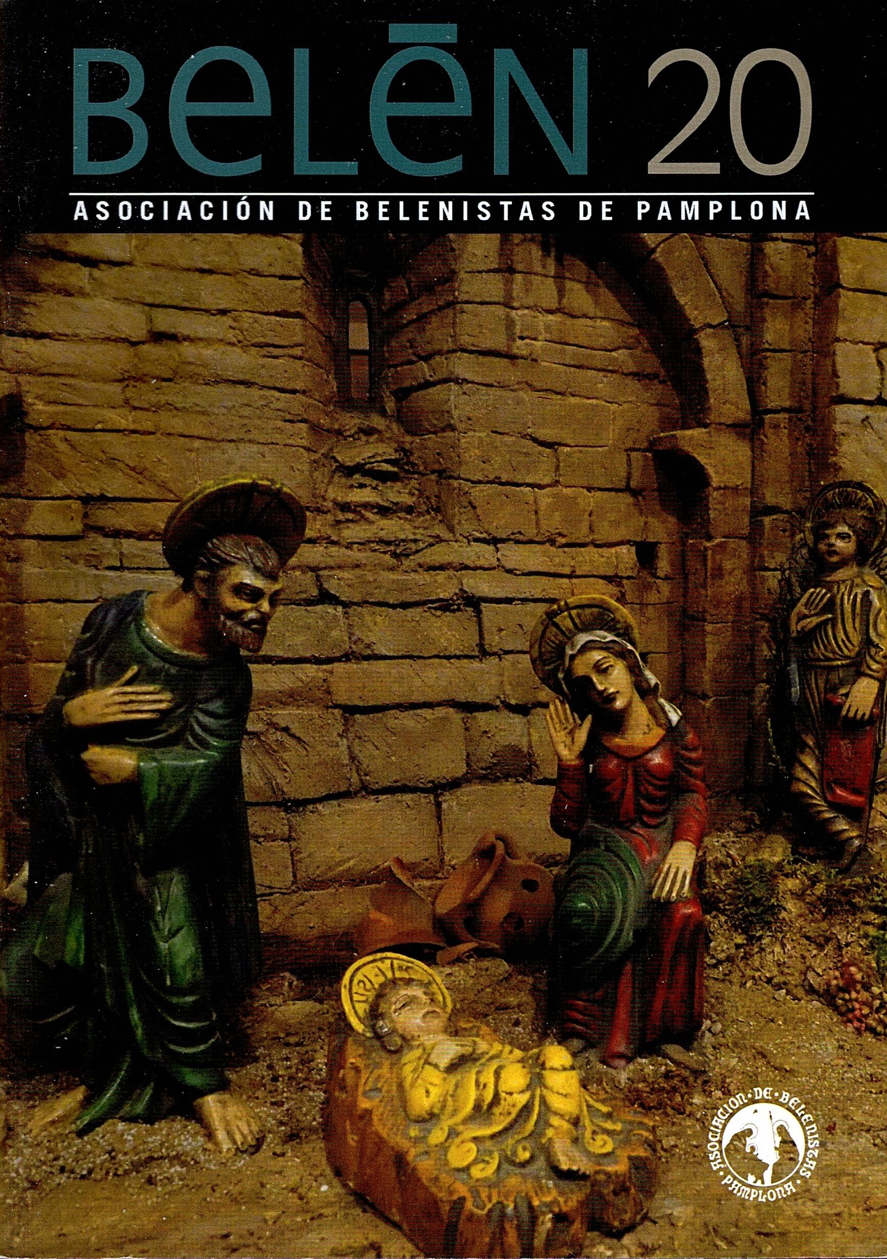 Portada de la revista Belén (año 2020) de la Asociación de Belenistas de Pamplona (12/2020)