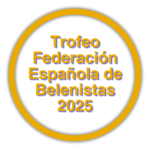 Imagen Cabecera - Trofeo FEB 2025 (la primera denominación del galardón fue «Distinción FEB al Mérito Belenista»)