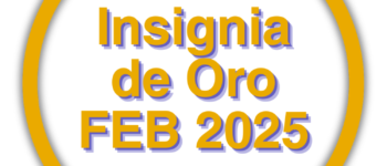 Imagen Destacada - Insignia de Oro FEB 2025